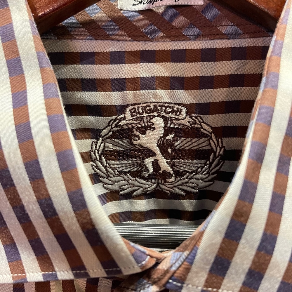 Bugatchi Long Sleeve Button Up - image 4